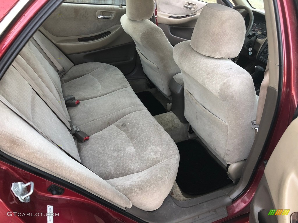 2002 Accord SE Sedan - Firepepper Red Pearl / Ivory photo #7