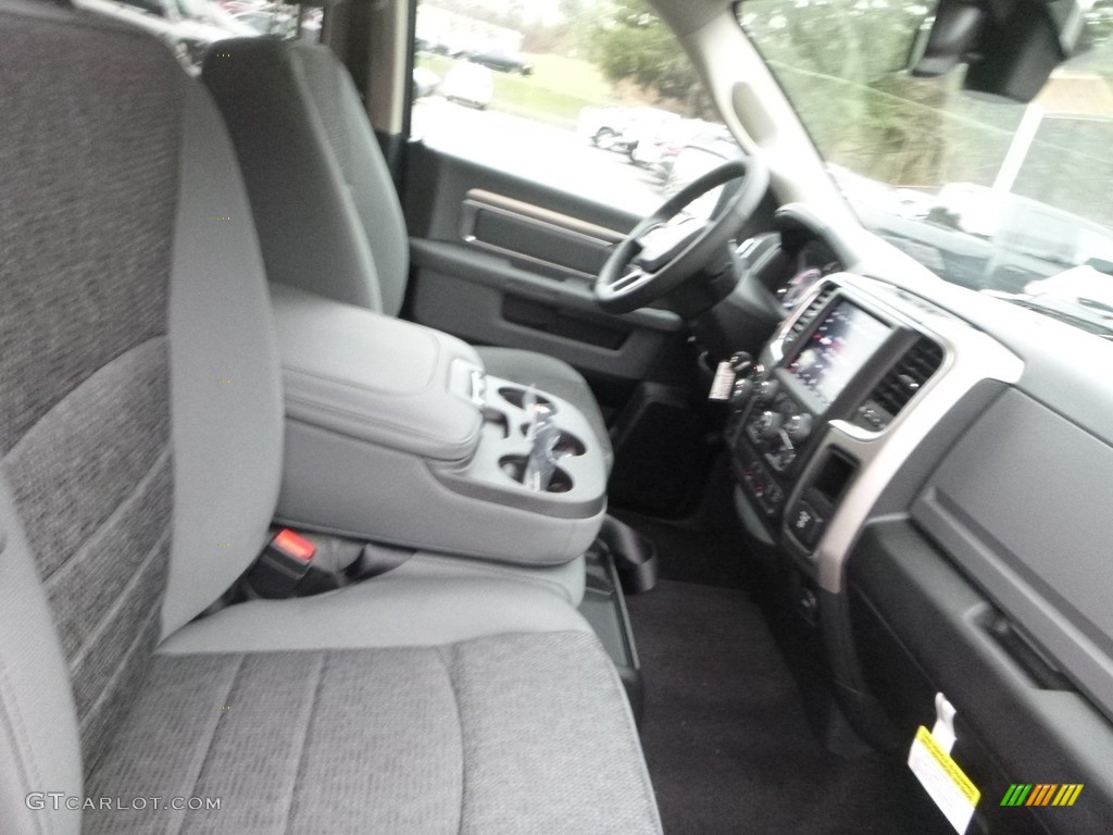2018 1500 Big Horn Crew Cab 4x4 - Blue Streak Pearl / Black/Diesel Gray photo #10