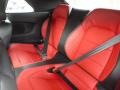 2018 Ford Mustang Showstopper Red Interior Rear Seat Photo