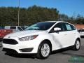 2018 Oxford White Ford Focus SE Hatch  photo #1