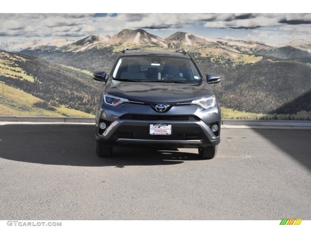 2018 RAV4 XLE AWD - Magnetic Gray Metallic / Black photo #2