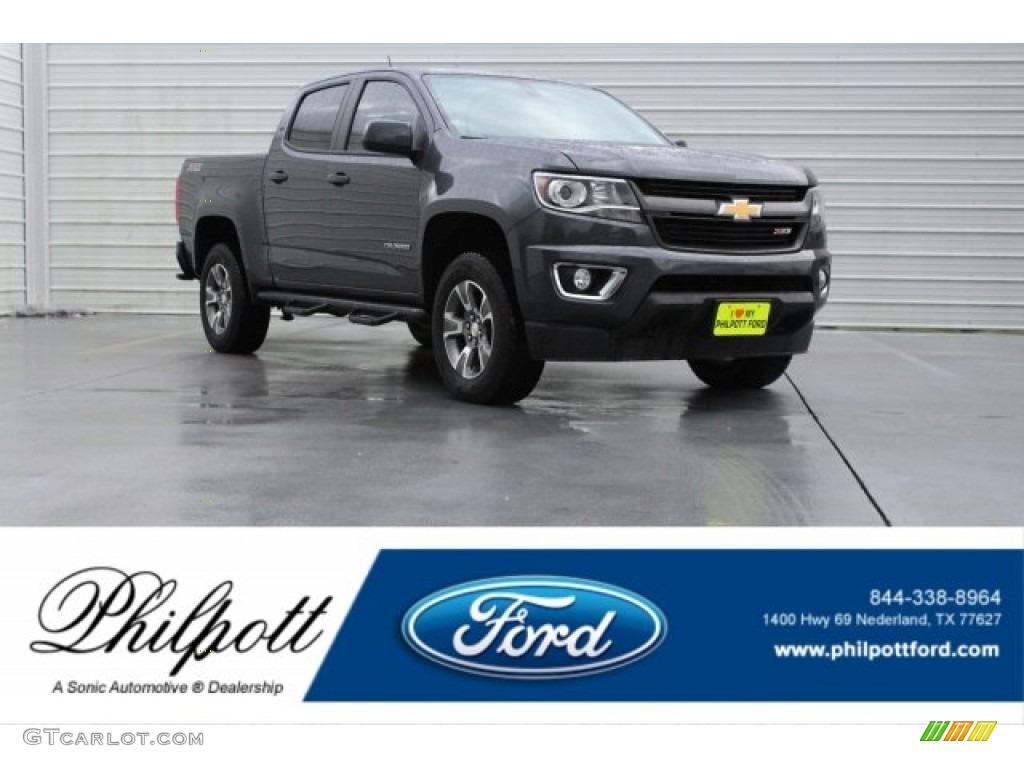 Rainforest Green Metallic Chevrolet Colorado