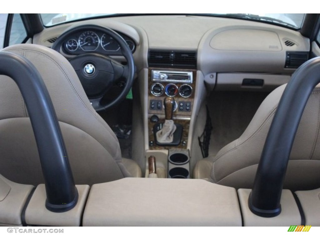 2001 Z3 2.5i Roadster - Alpine White / Beige photo #8