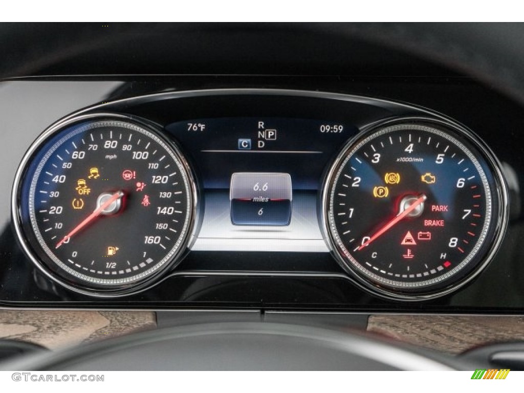 2018 E 300 Sedan - Lunar Blue Metallic / Macchiato Beige/Black photo #7