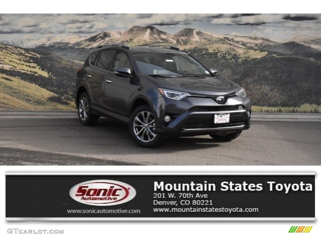 2018 RAV4 Limited AWD - Magnetic Gray Metallic / Black photo #1