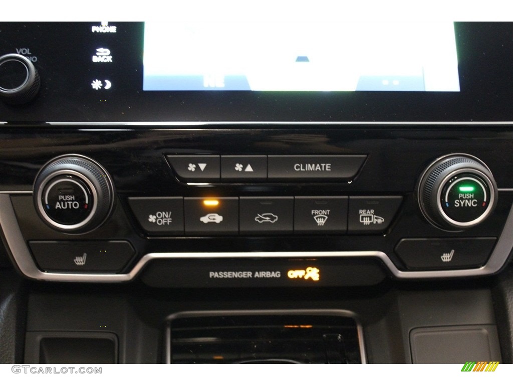 2018 CR-V Touring - Basque Red Pearl II / Gray photo #20