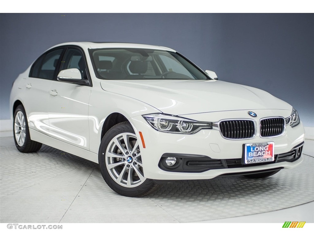 2018 3 Series 320i Sedan - Alpine White / Black photo #11