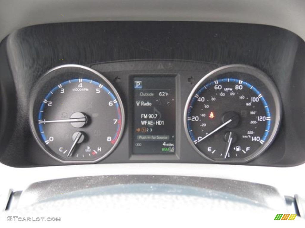 2018 Toyota RAV4 XLE Gauges Photo #124050652