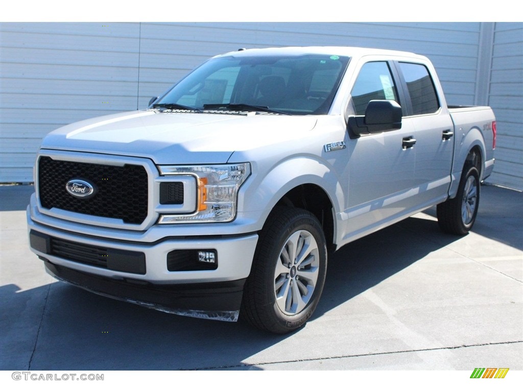 2018 F150 STX SuperCrew - Ingot Silver / Earth Gray photo #3