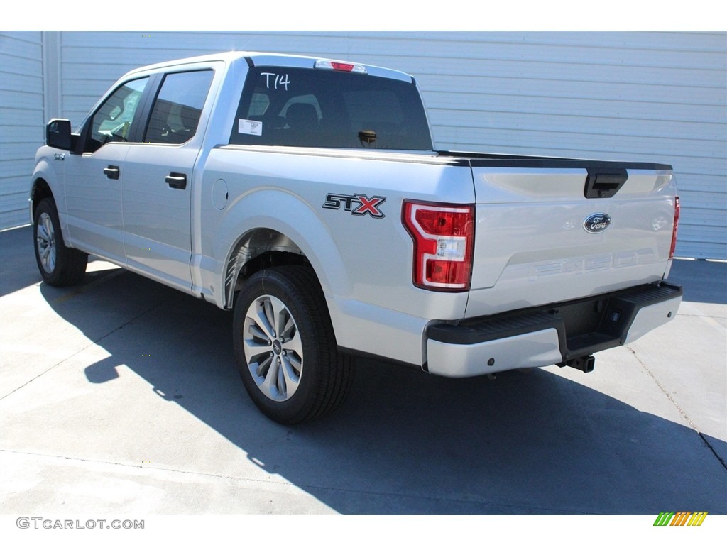2018 F150 STX SuperCrew - Ingot Silver / Earth Gray photo #7