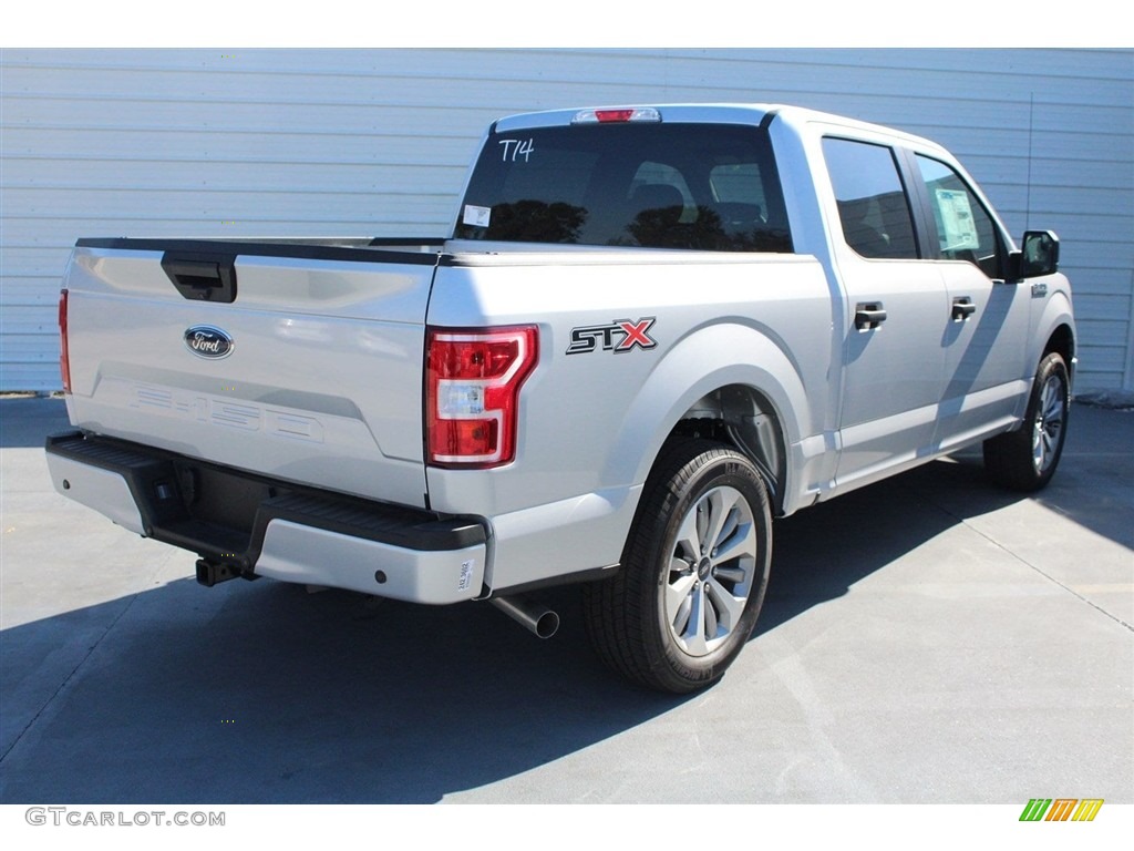 2018 F150 STX SuperCrew - Ingot Silver / Earth Gray photo #9