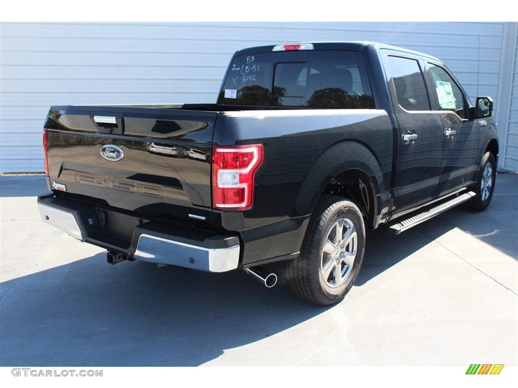 2018 F150 XLT SuperCrew - Shadow Black / Earth Gray photo #9