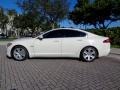 Porcelain White 2010 Jaguar XF Sport Sedan Exterior