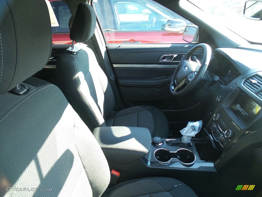 2018 Explorer XLT 4WD - Oxford White / Ebony Black photo #4