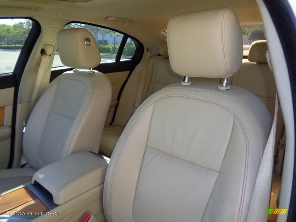 2010 Jaguar XF Sport Sedan Front Seat Photo #124054583