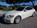 Porcelain White 2010 Jaguar XF Sport Sedan Exterior