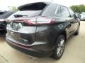 2017 Magnetic Metallic Ford Edge Titanium AWD  photo #3