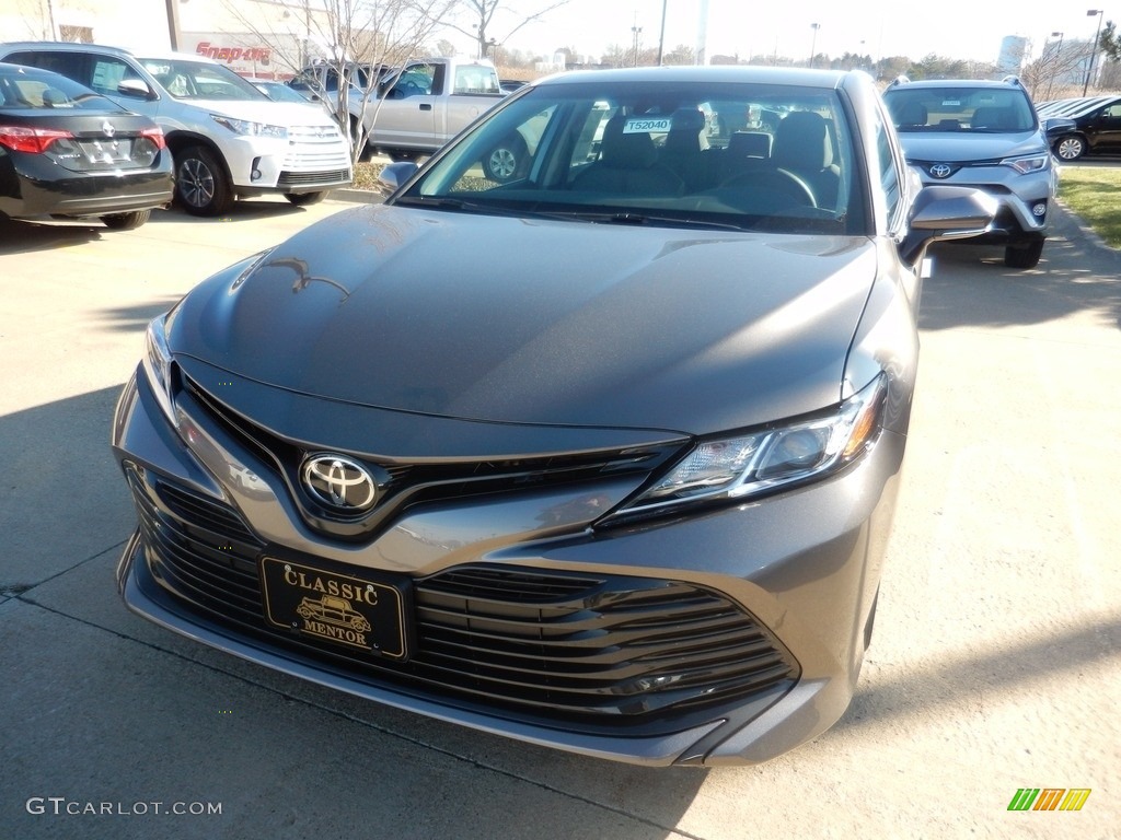 2018 Camry LE - Predawn Gray Mica / Ash photo #1