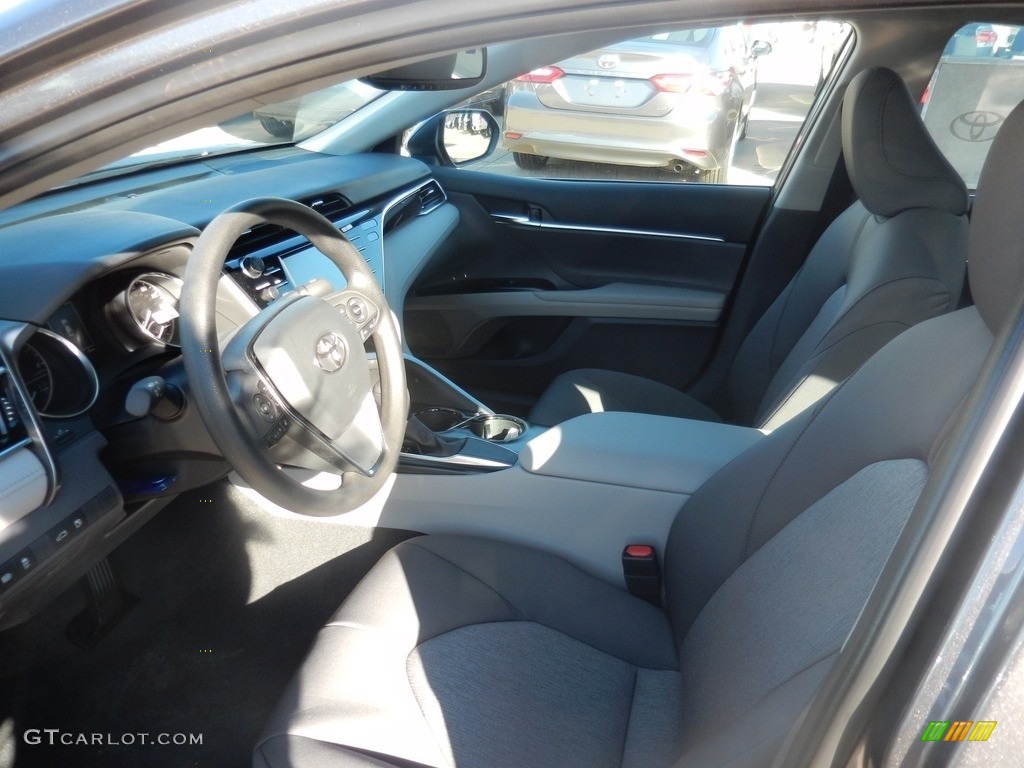 2018 Camry LE - Predawn Gray Mica / Ash photo #3