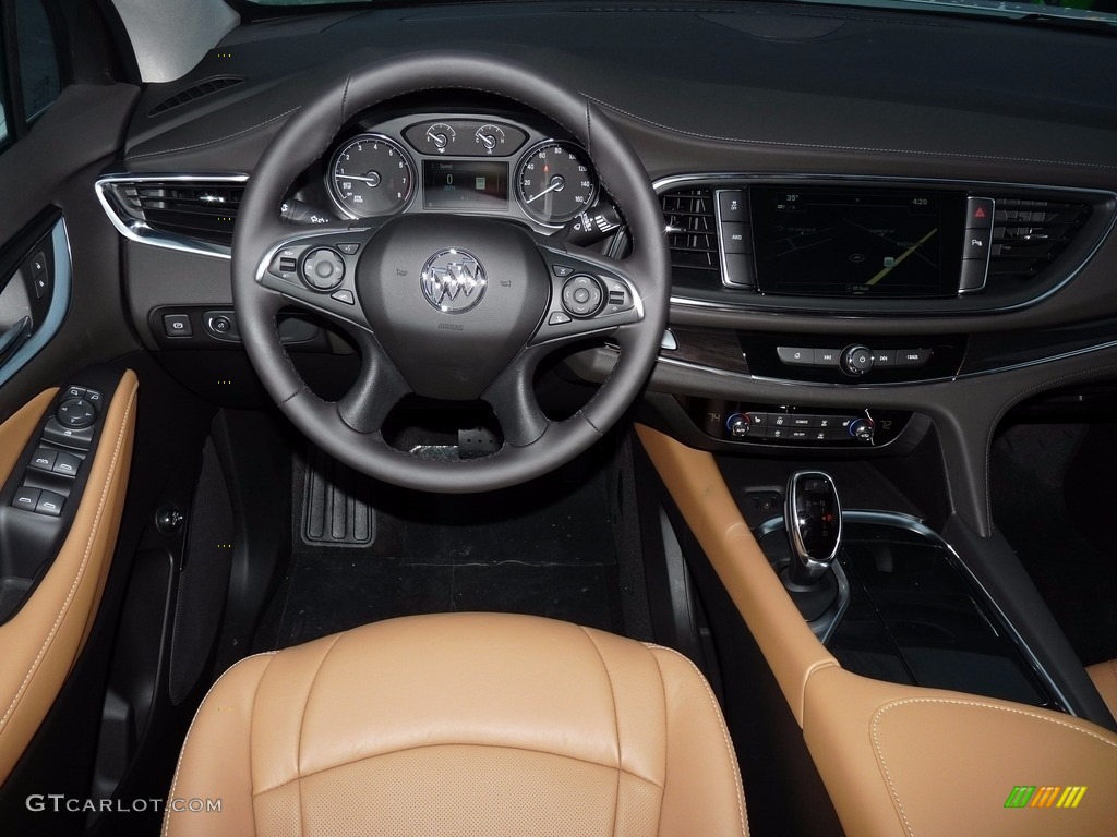 2018 Buick Enclave Essence AWD Brandy Dashboard Photo #124057520