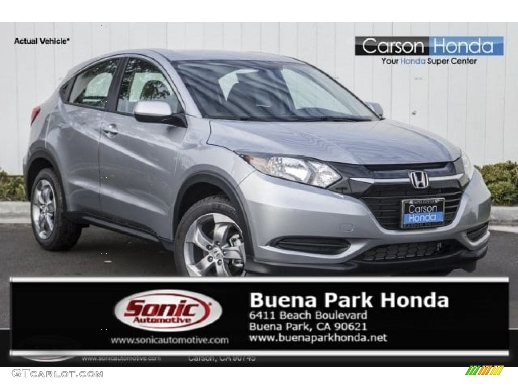 2018 HR-V LX - Lunar Silver Metallic / Gray photo #1