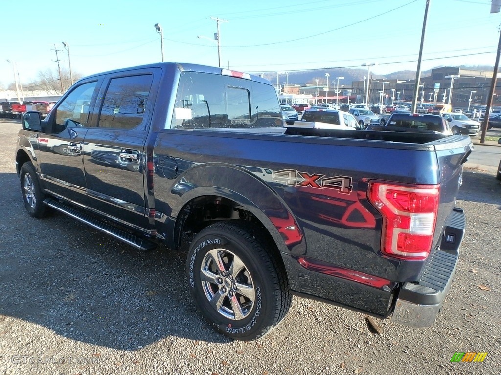 2018 F150 XLT SuperCrew 4x4 - Blue Jeans / Earth Gray photo #4