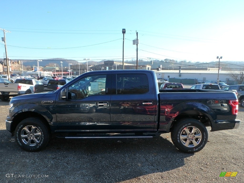 2018 F150 XLT SuperCrew 4x4 - Blue Jeans / Earth Gray photo #5