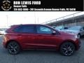 2018 Ruby Red Ford Edge Sport AWD  photo #1