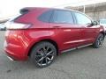 2018 Ruby Red Ford Edge Sport AWD  photo #2