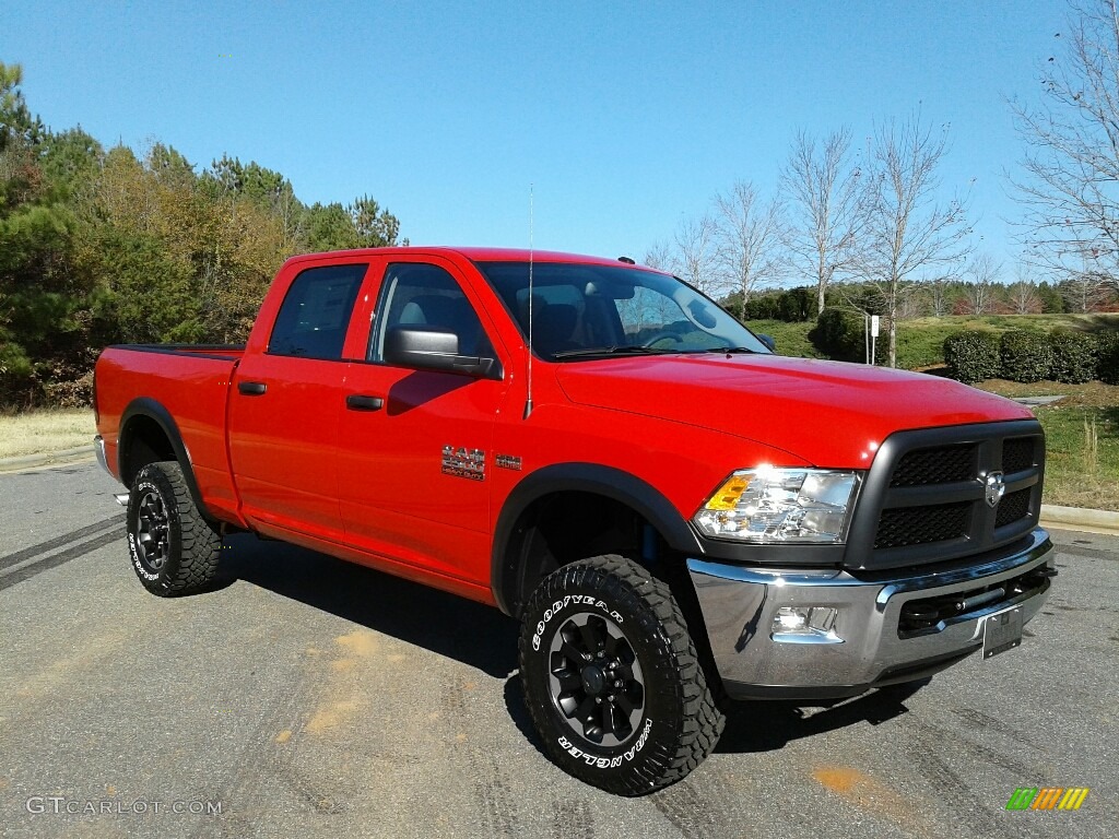 Flame Red 2018 Ram 2500 Power Wagon Crew Cab 4x4 Exterior Photo #124059776