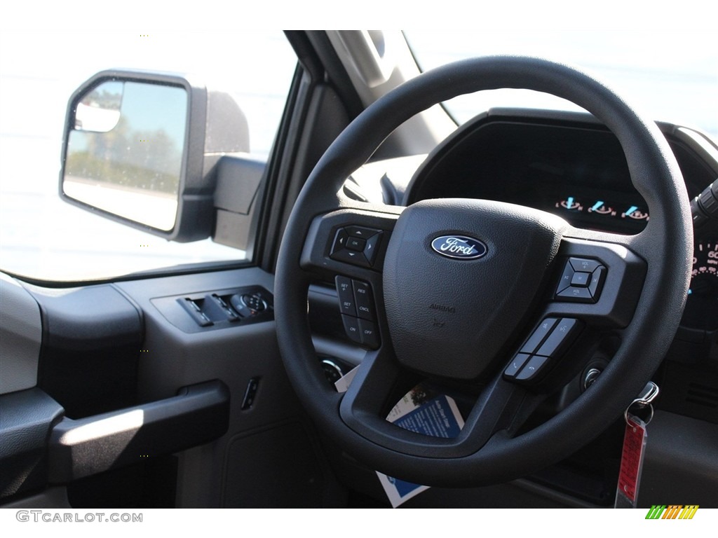 2018 F150 XL SuperCrew 4x4 - Ingot Silver / Earth Gray photo #23