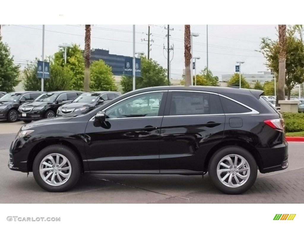 Crystal Black Pearl 2018 Acura RDX AWD Exterior Photo #124059881