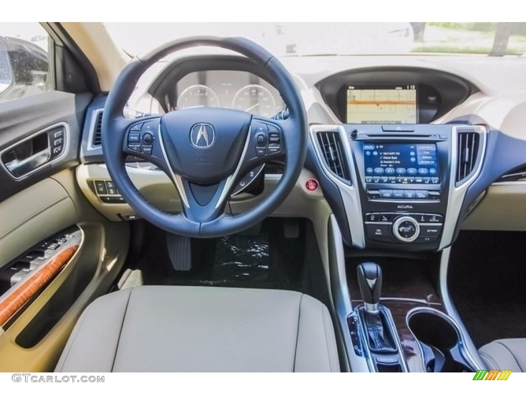 2018 TLX Technology Sedan - Bellanova White Pearl / Parchment photo #25