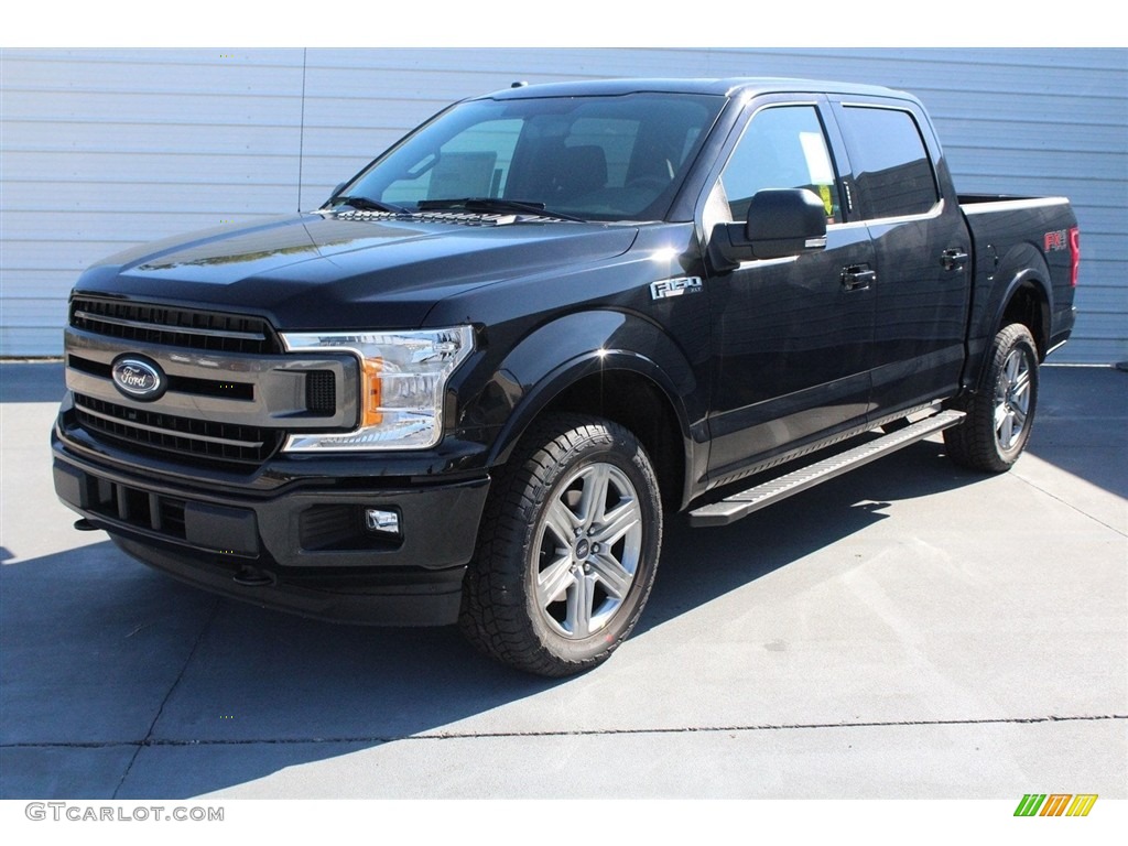 2018 F150 XLT SuperCrew 4x4 - Shadow Black / Black photo #3