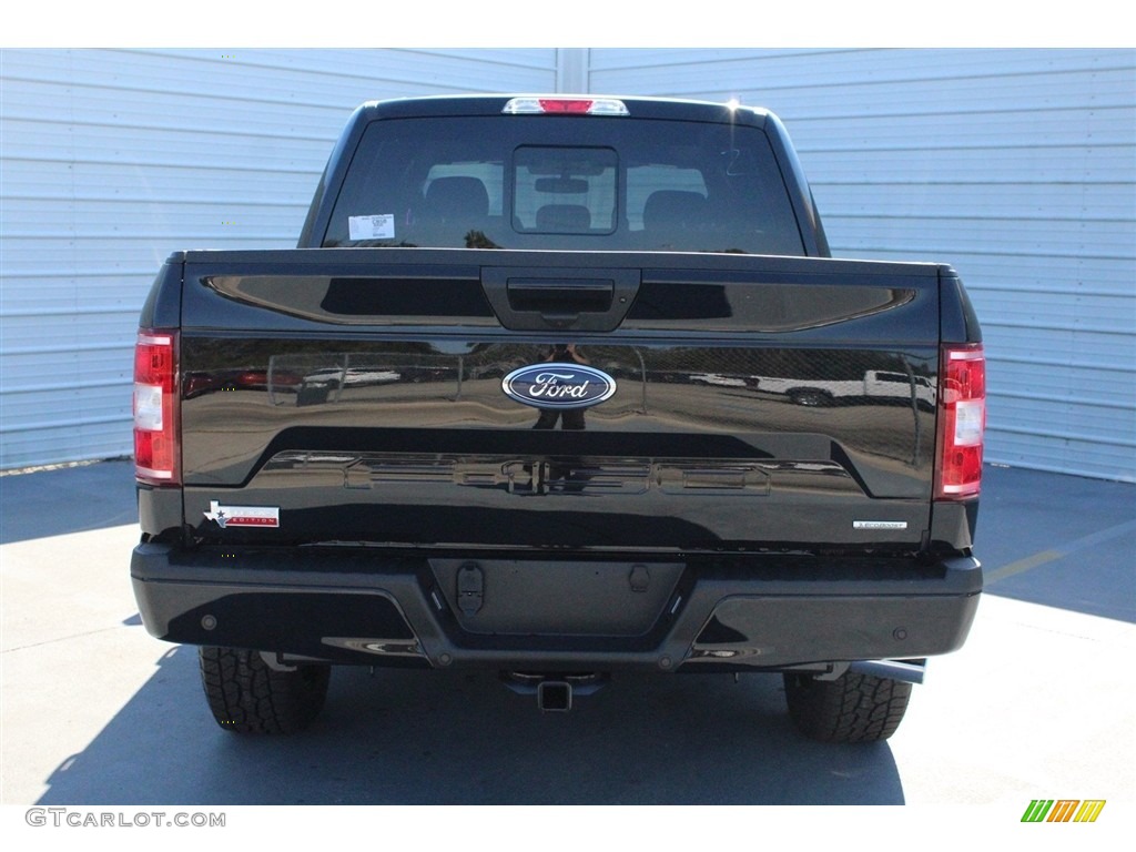 2018 F150 XLT SuperCrew 4x4 - Shadow Black / Black photo #8