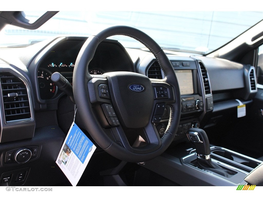 2018 F150 XLT SuperCrew 4x4 - Shadow Black / Black photo #12