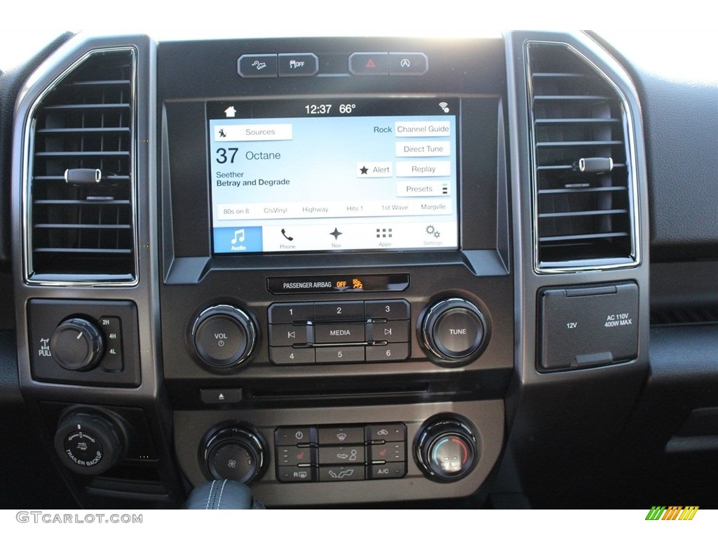 2018 F150 XLT SuperCrew 4x4 - Shadow Black / Black photo #16