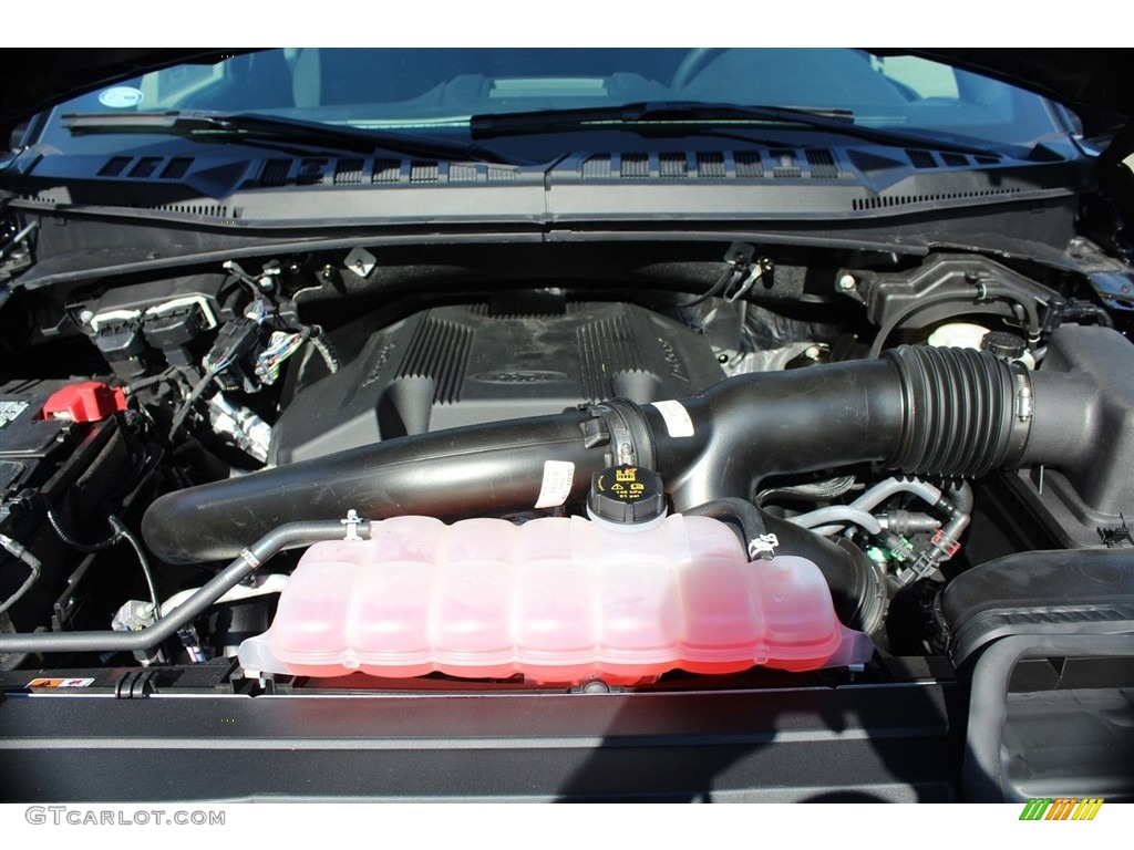 2018 F150 XLT SuperCrew 4x4 - Shadow Black / Black photo #26