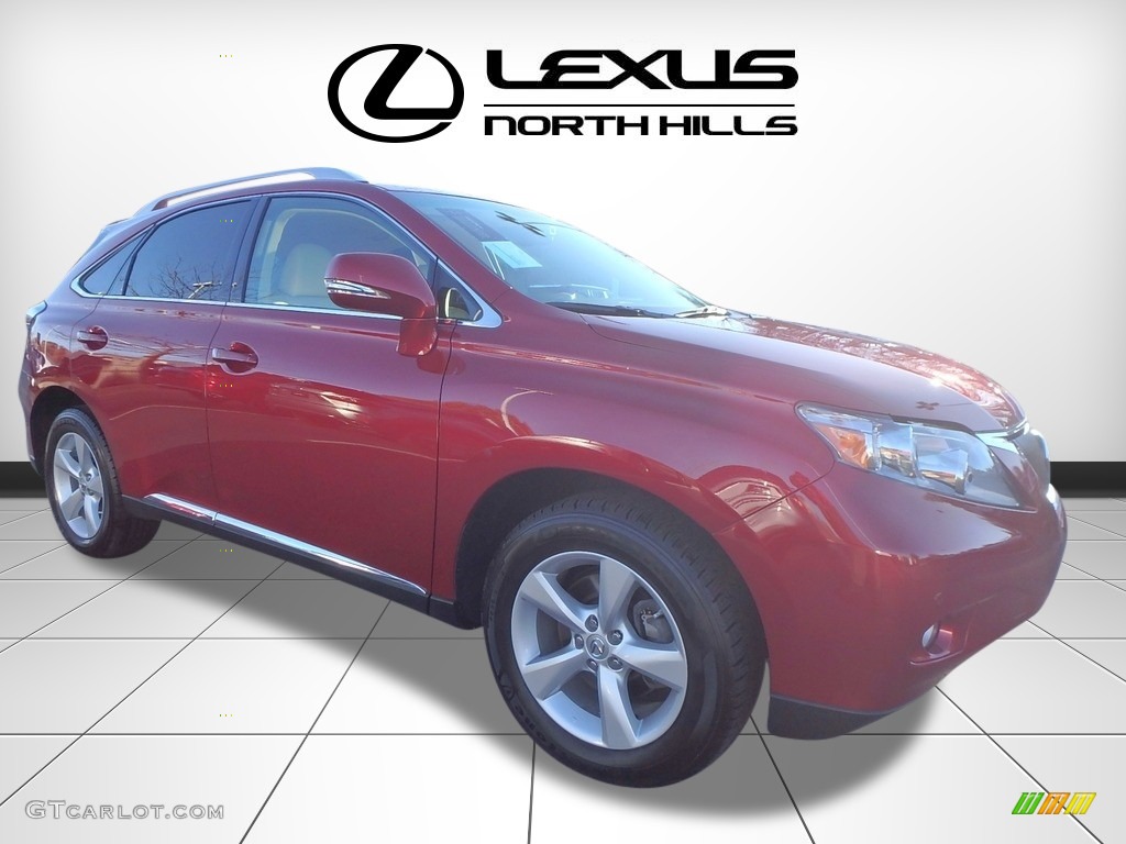 Matador Red Metallic Lexus RX
