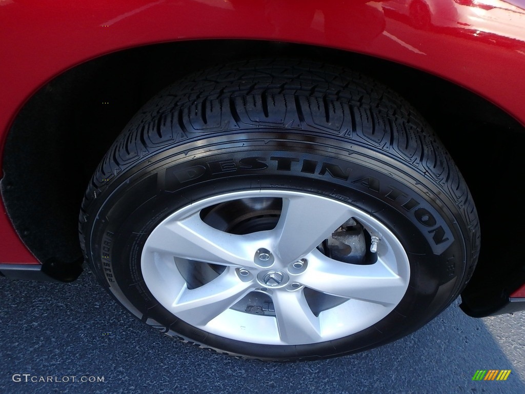 2012 RX 350 AWD - Matador Red Metallic / Parchment photo #5