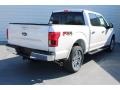 White Platinum - F150 Lariat SuperCrew 4x4 Photo No. 9