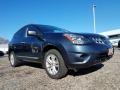 2015 Graphite Blue Nissan Rogue Select S AWD #124051303