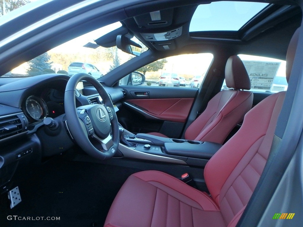 2018 Lexus IS 300 F Sport AWD Front Seat Photo #124064600