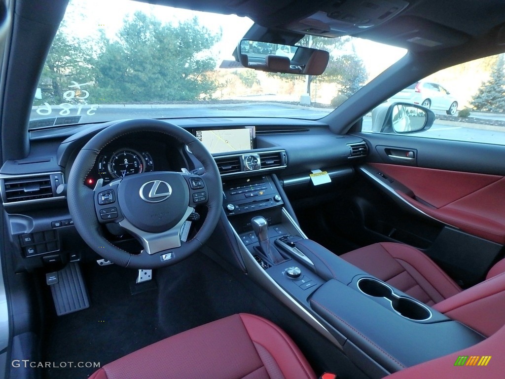 Rioja Red Interior 2018 Lexus IS 300 F Sport AWD Photo #124064630