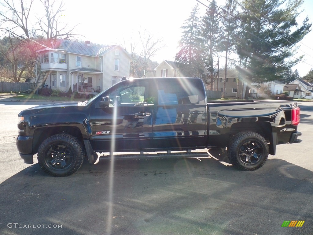 2018 Silverado 1500 LTZ Crew Cab 4x4 - Black / Jet Black photo #8