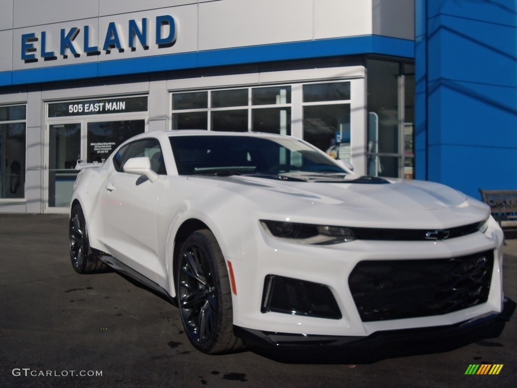 2018 Camaro ZL1 Coupe - Summit White / Jet Black photo #1