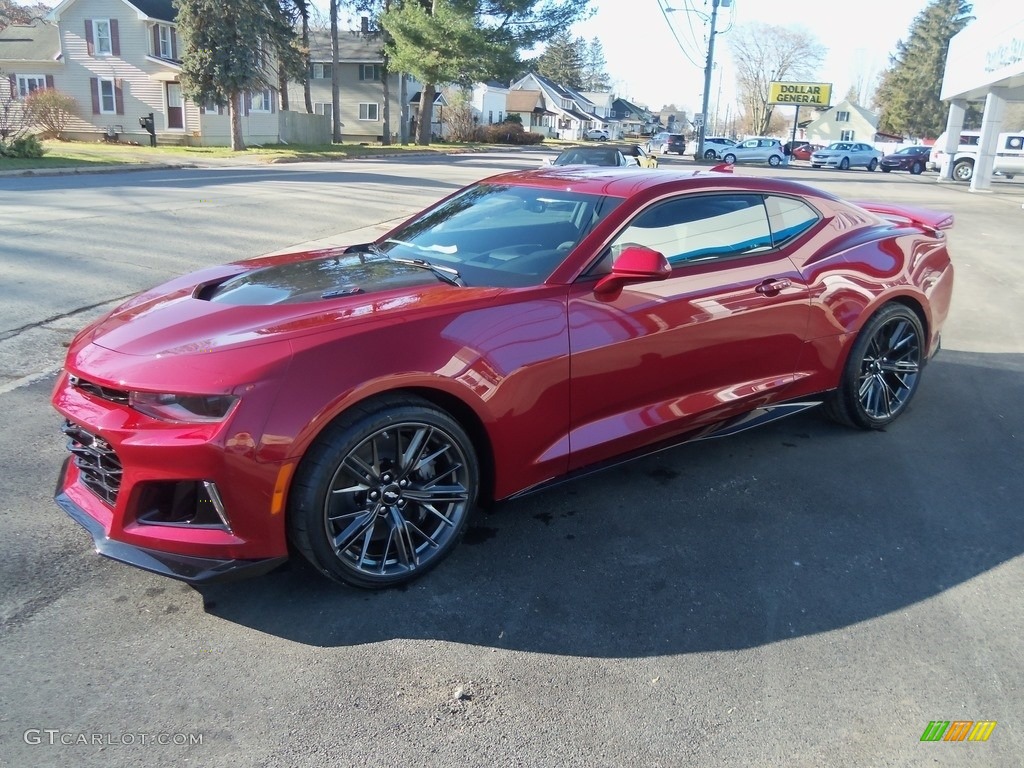 Garnet Red Tintcoat 2018 Chevrolet Camaro ZL1 Coupe Exterior Photo #124065608