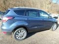 2018 Blue Metallic Ford Escape Titanium 4WD  photo #2