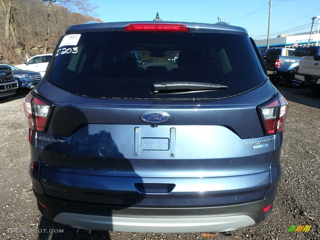 2018 Escape Titanium 4WD - Blue Metallic / Charcoal Black photo #3