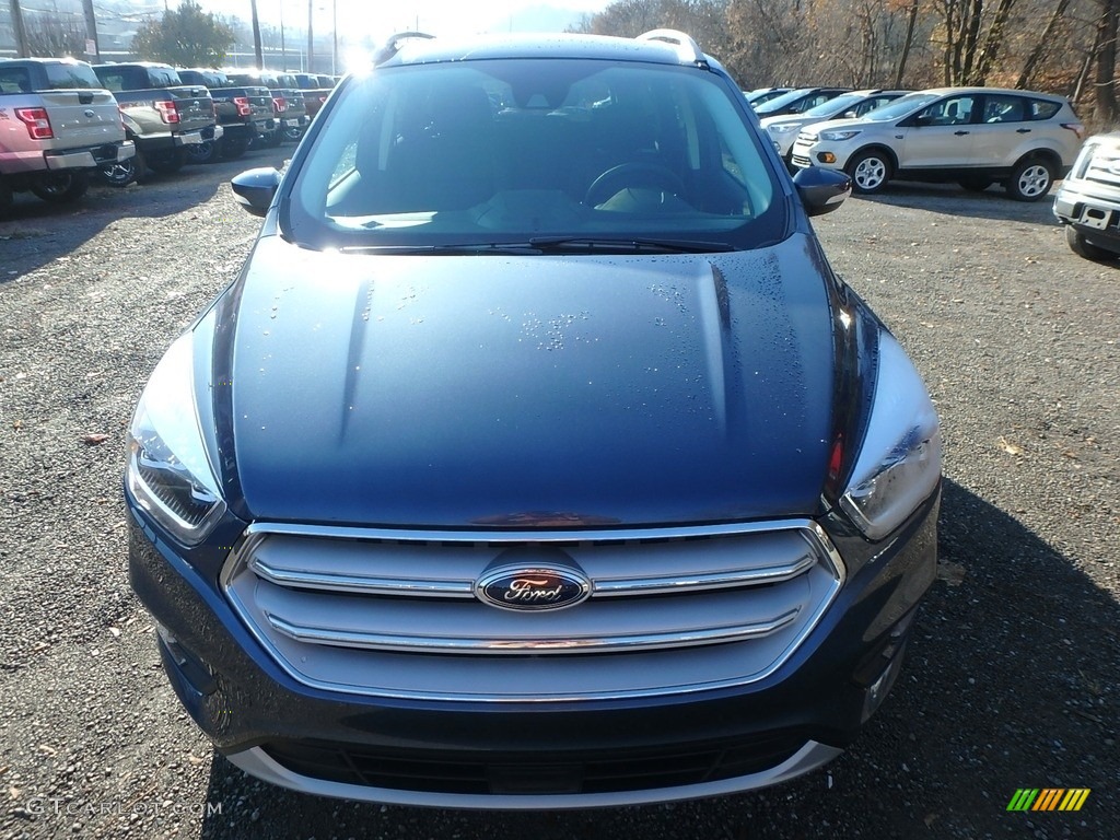 2018 Escape Titanium 4WD - Blue Metallic / Charcoal Black photo #7